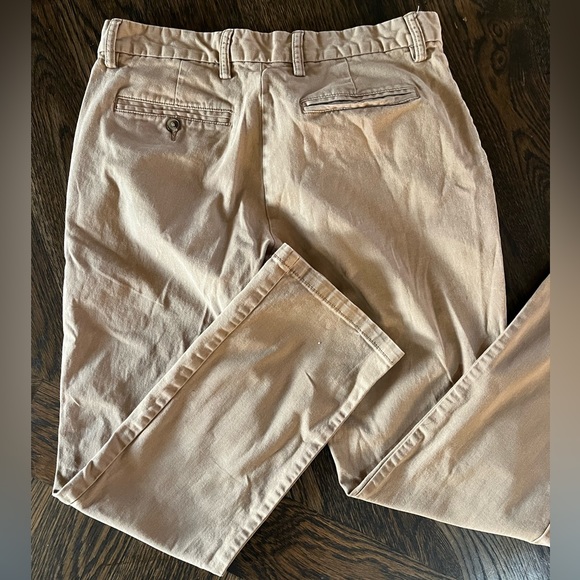 Old Navy ultimate straight built in flex 29x30 khaki tan dress pants - Picture 6 of 6